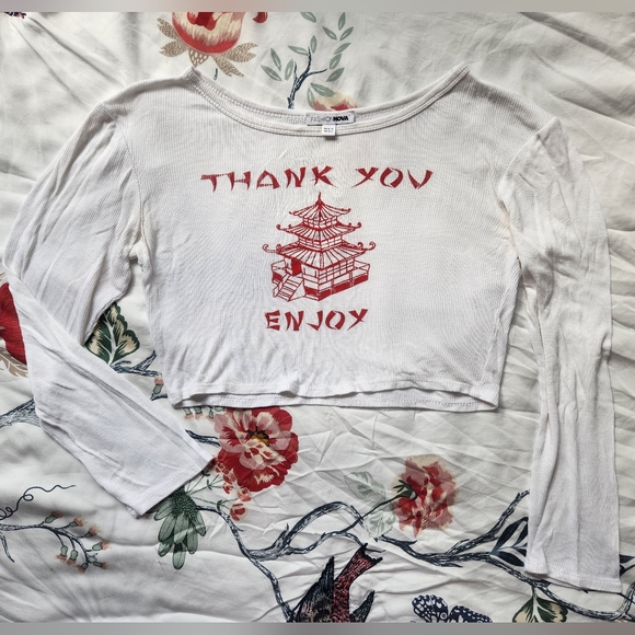 Fashion Nova Crop Top - Picture 1 of 4